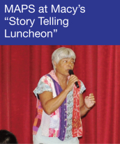 Community Events - MAPS at Macy's 'Story-Telling Lunch'