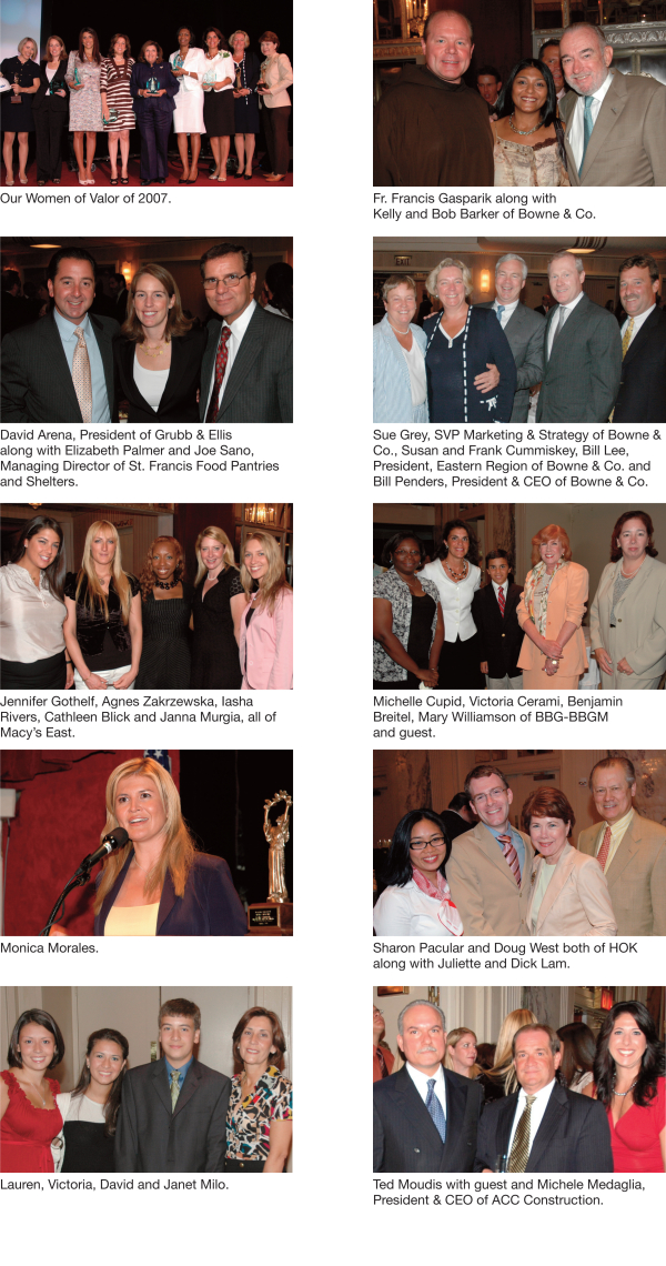 Fundraising - Women of Valor Awards Tea 2007