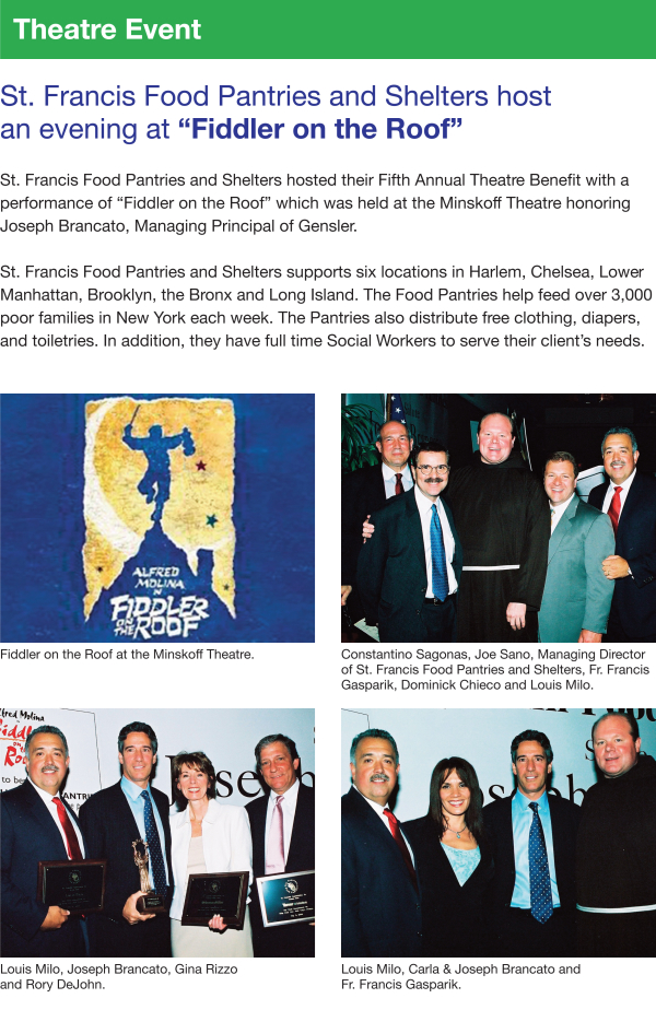 Fundraising - Theatre Event 2004