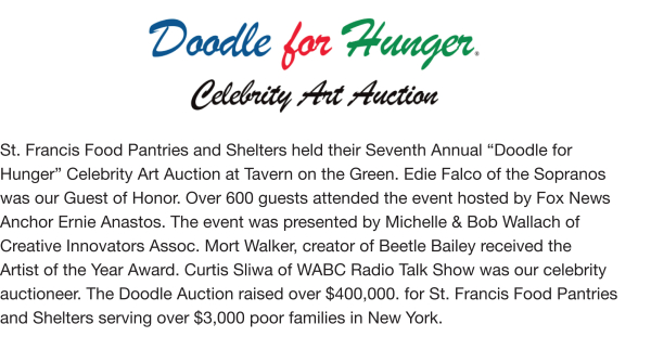 Fundraising - Doodle For Hunger VII, 2006